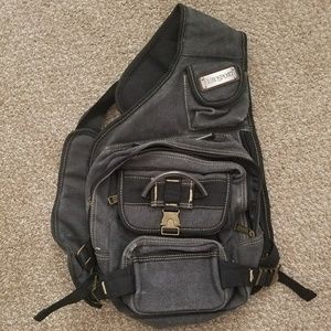 Crossbody backpack
